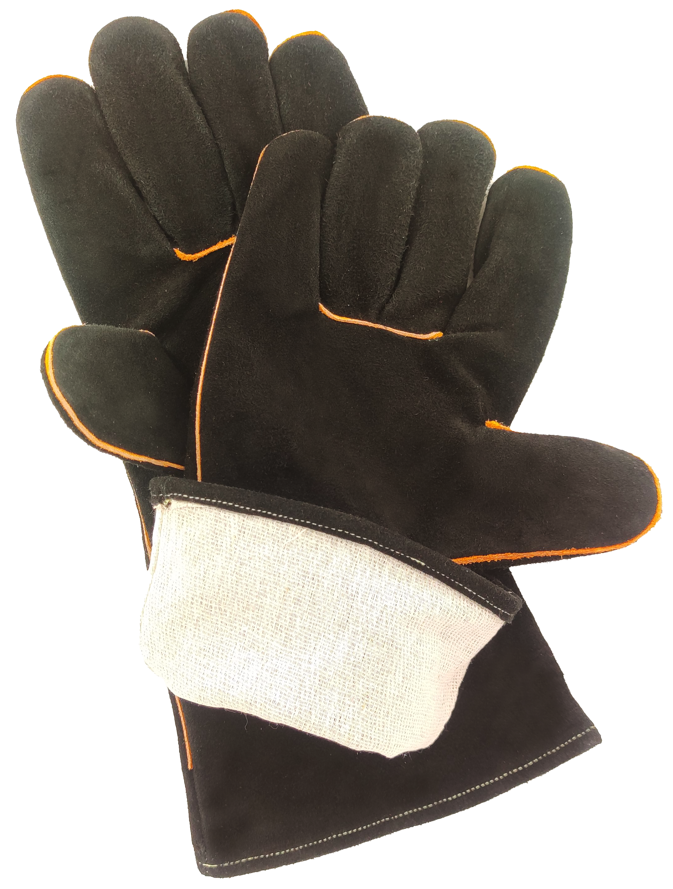 Краги Черные с подкладкой 35 см Kevlar