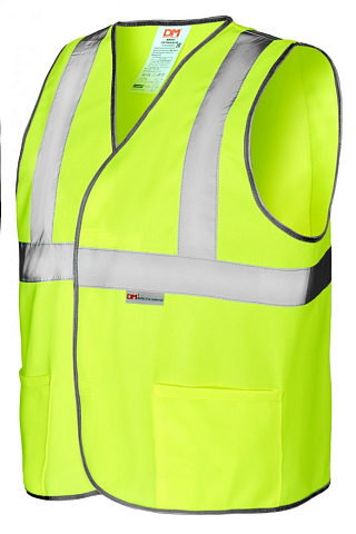 Жилет сигнальный Лимонный 1 СОП горизонтальный 2 СОП вертикальный (ТИ.6аТ)